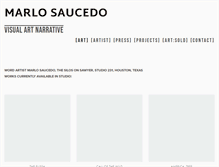 Tablet Screenshot of marlosaucedo.com